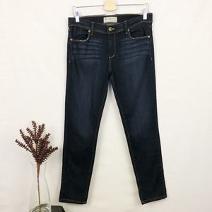 Free People dark wash skinny jeans 30